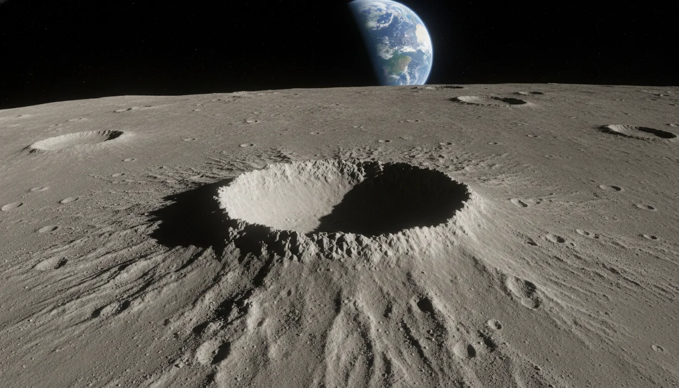 Un cratère géant s&rsquo;est formé sur la Lune. Ce phénomène arrive tous les 139 ans