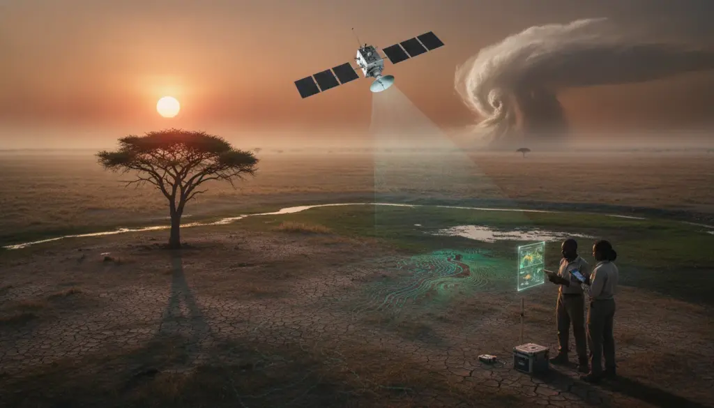 Les satellites scrutent le sol et anticipent les orages 5 jours avant