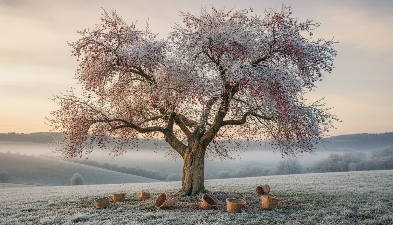 Ce vieux cerisier résiste au grand froid et produit des fruits à l&rsquo;infini