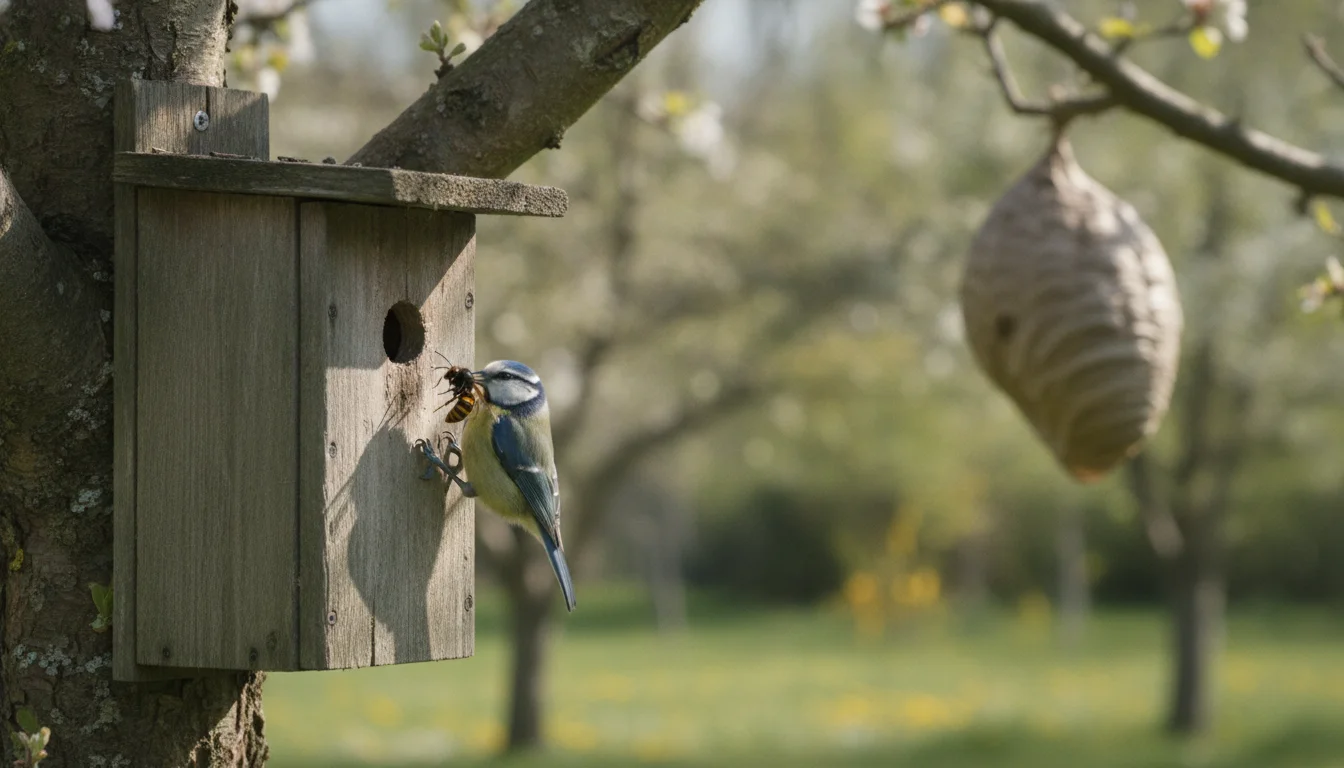Ce petit oiseau de jardin est un allié inattendu contre le frelon asiatique