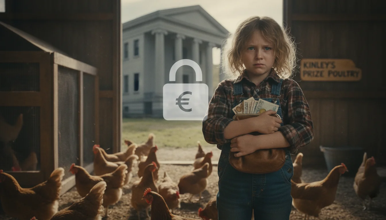 Une banque bloque 1 900 euros à une fillette de 10 ans après la vente de ses poules : « C’est mon argent »