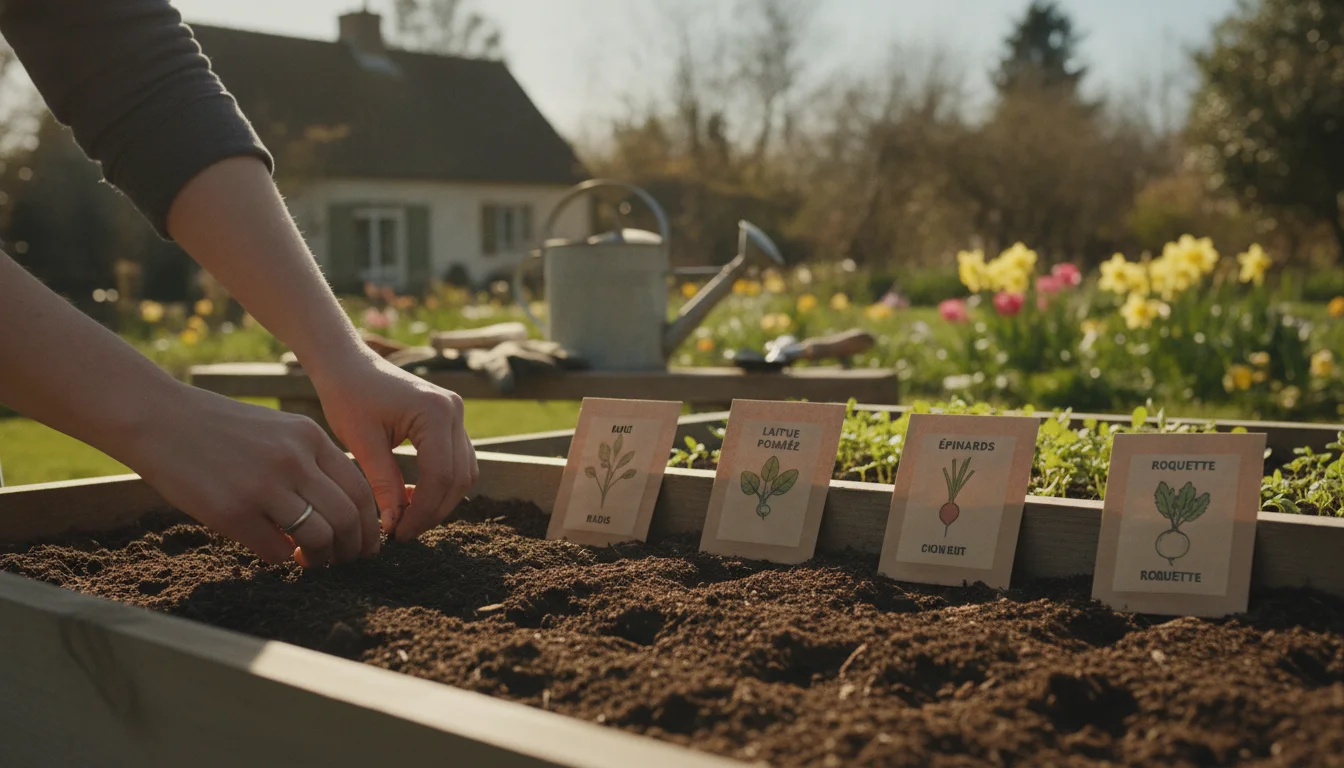 Semez ces 4 variétés de légumes en mars et récoltez sous 30 jours
