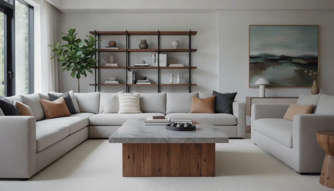 Tendance déco du moment : Pourquoi une table basse massive métamorphose tout votre salon