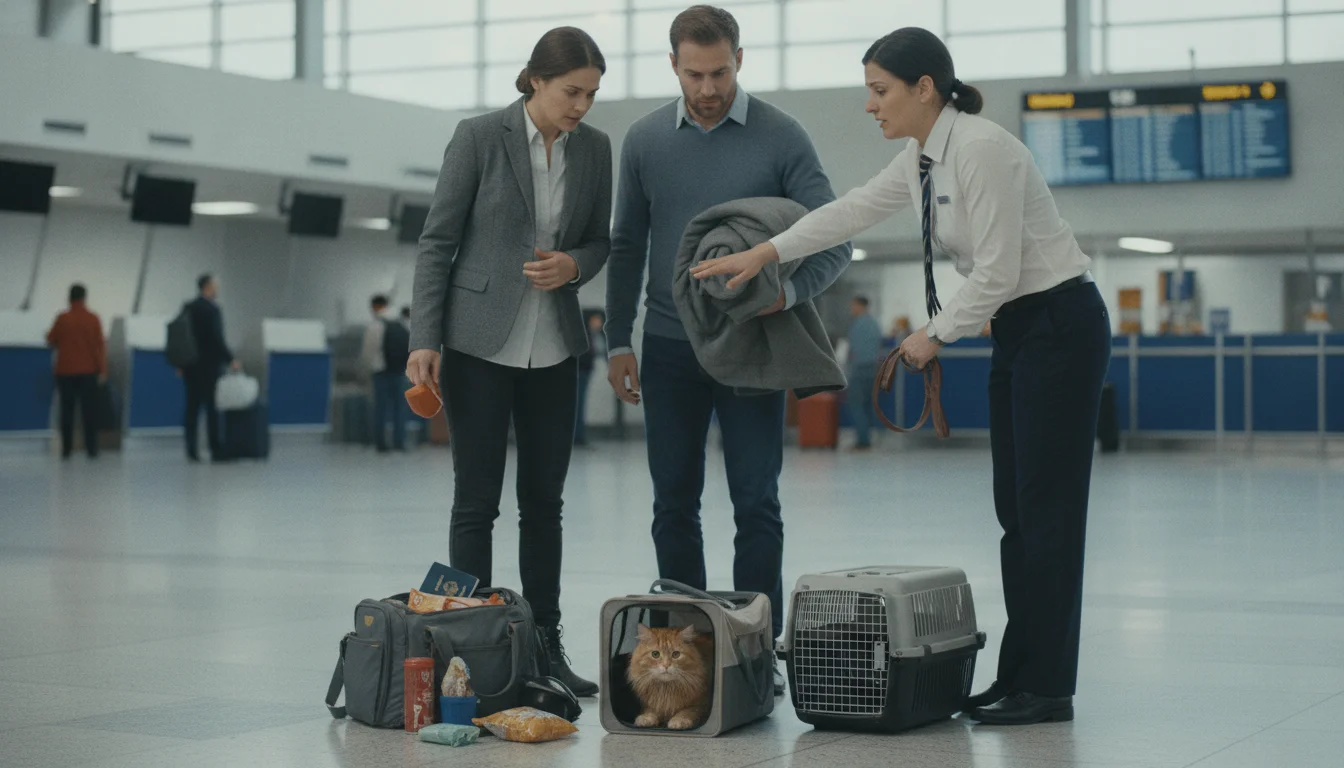Vous voyagez avec un chat ? Les indispensables de son sac