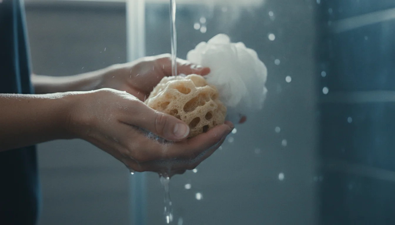 Hygiène sous la douche : le gant est-il plus propre que les mains ?