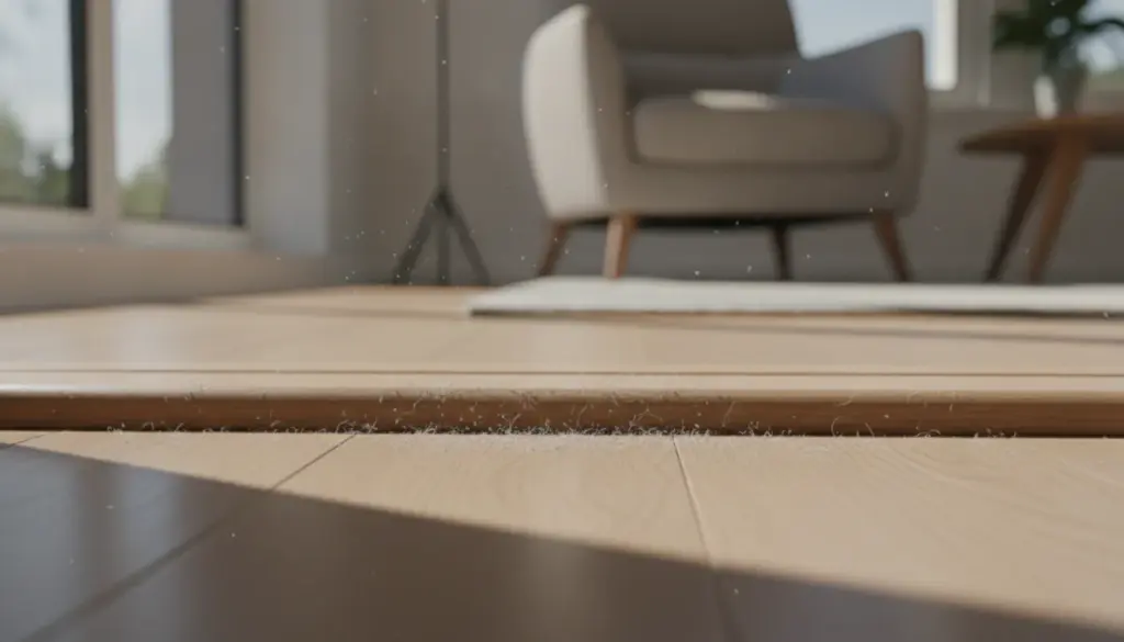 Pourquoi la poussière s’accumule sur les plinthes en deux jours