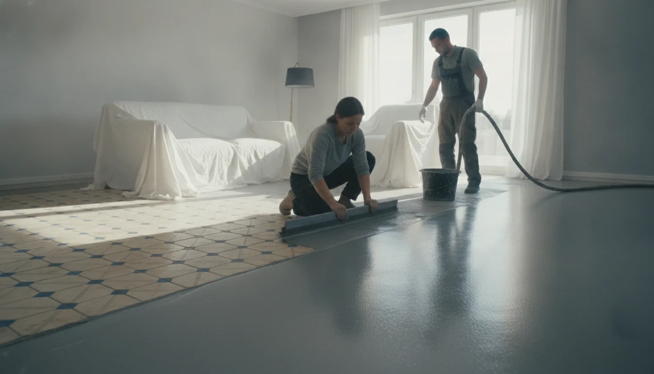 Adieu les vieux carrelages : comment relooker son sol sans démolir