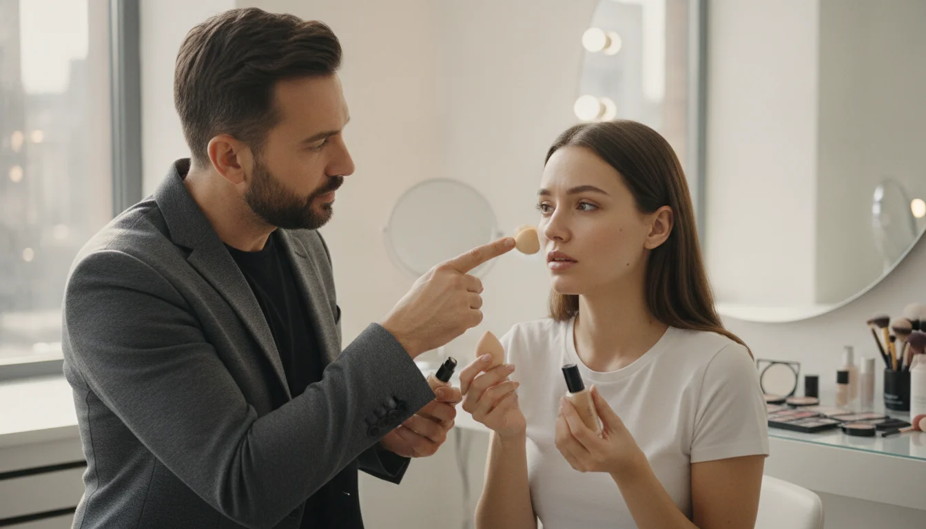Un maquilleur avertit : voici où le fond de teint enlaidit votre visage