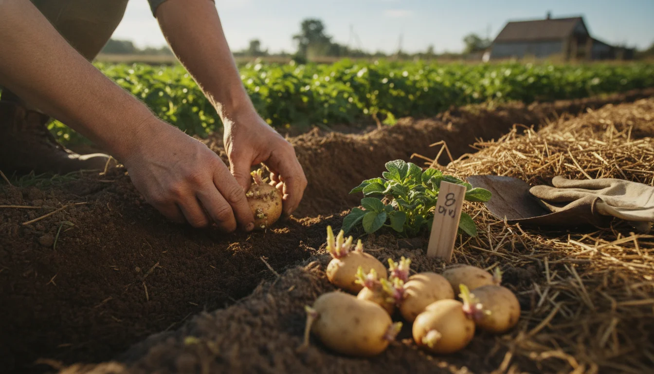 Plantez-vous vos pommes de terre en avril ? Ces 5 étapes oubliées dictent votre récolte