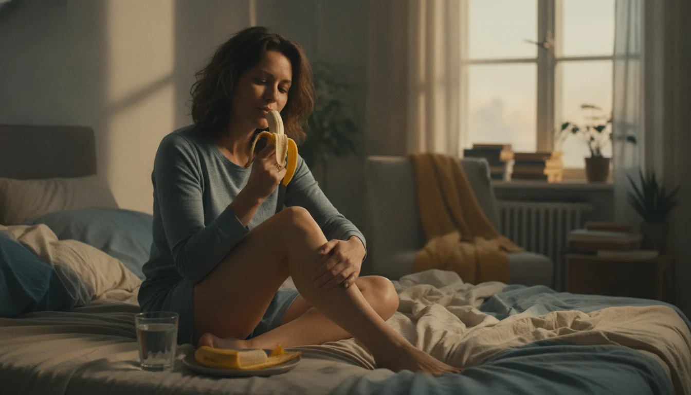 Cette astuce à la banane aide à mieux dormir : pourquoi en manger avant le coucher