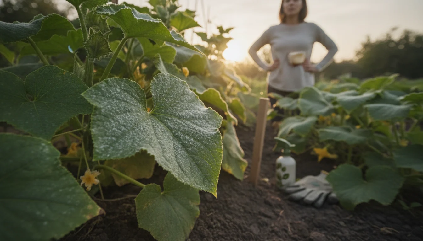Protéger courgettes et concombres des maladies fongiques sans chimie