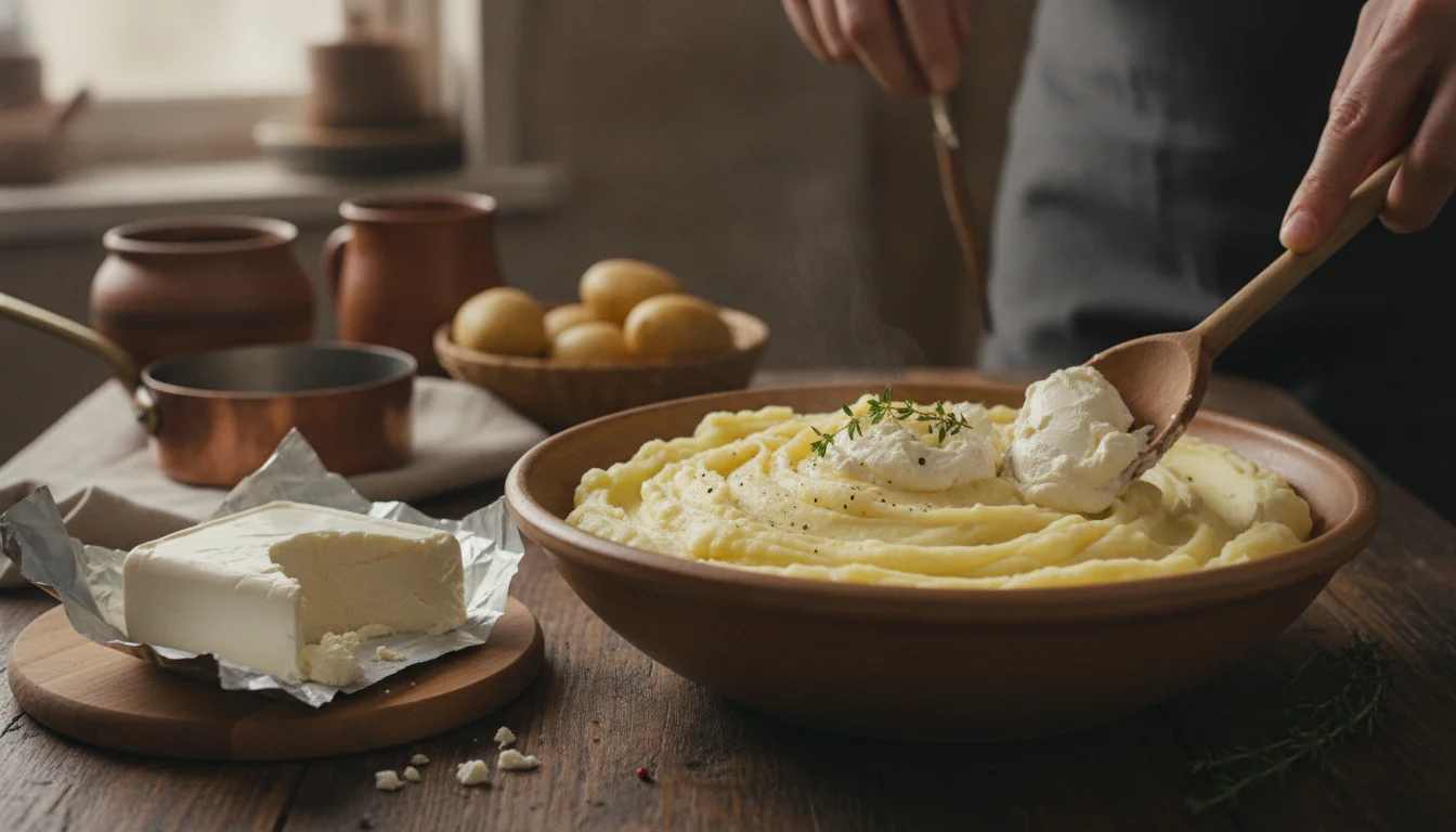 Oubliez le beurre et la crème : ce fromage sublime votre purée