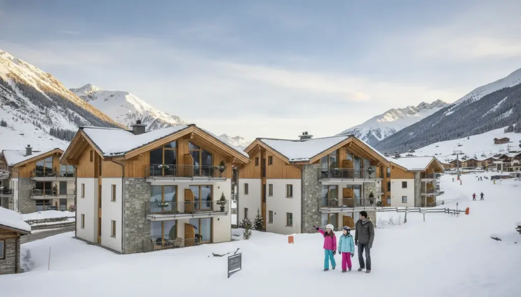 Cette station alpine séduit par ses appartements à prix raisonnables