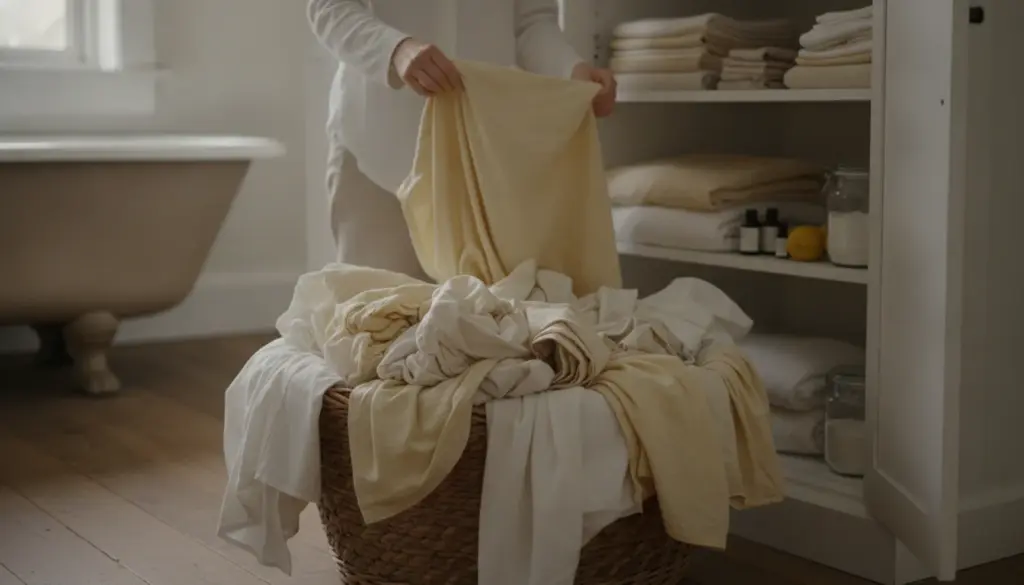Comment redonner vie à votre linge de lit jauni chez vous