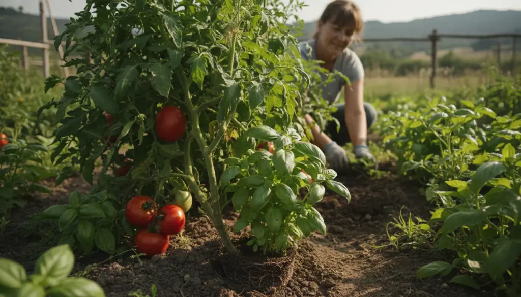 Plantez cette herbe avec vos tomates pour un goût plus prononcé