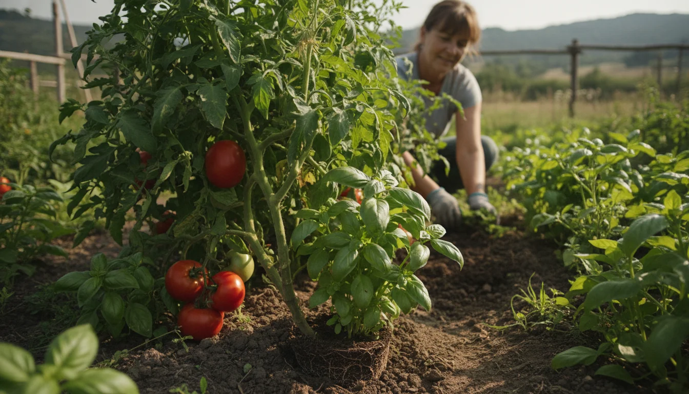 Plantez cette herbe avec vos tomates pour un goût plus prononcé