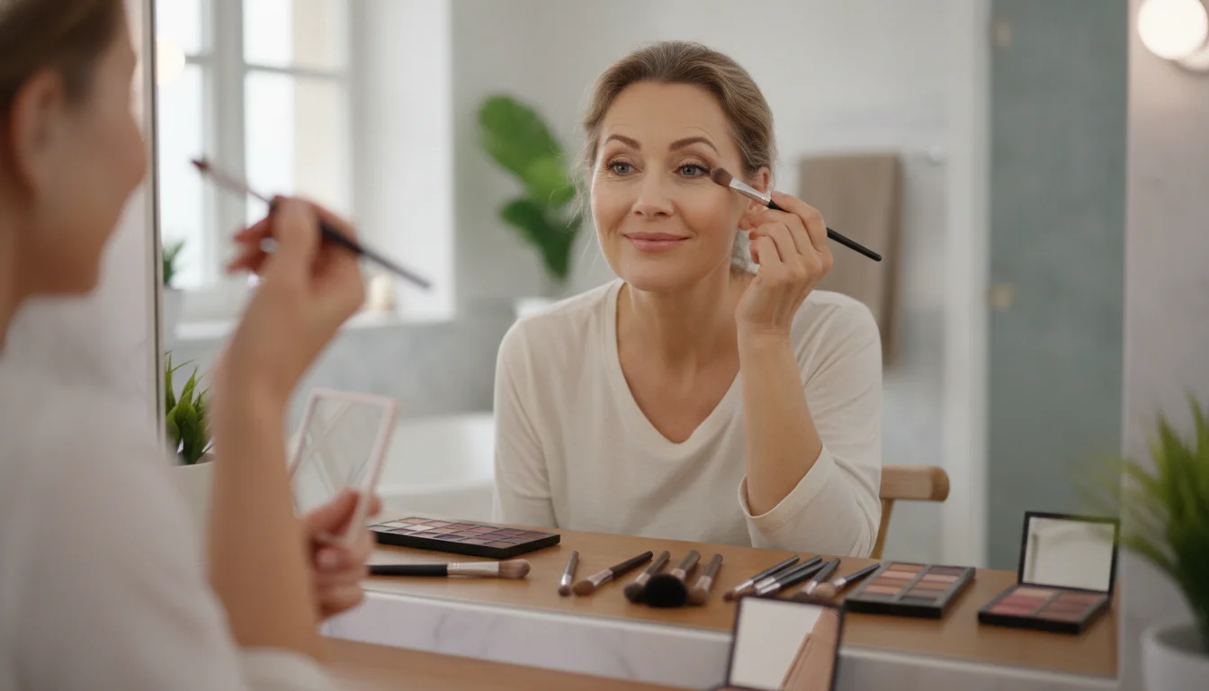 Paupières tombantes après 50 ans ? Liftez votre regard avec le maquillage