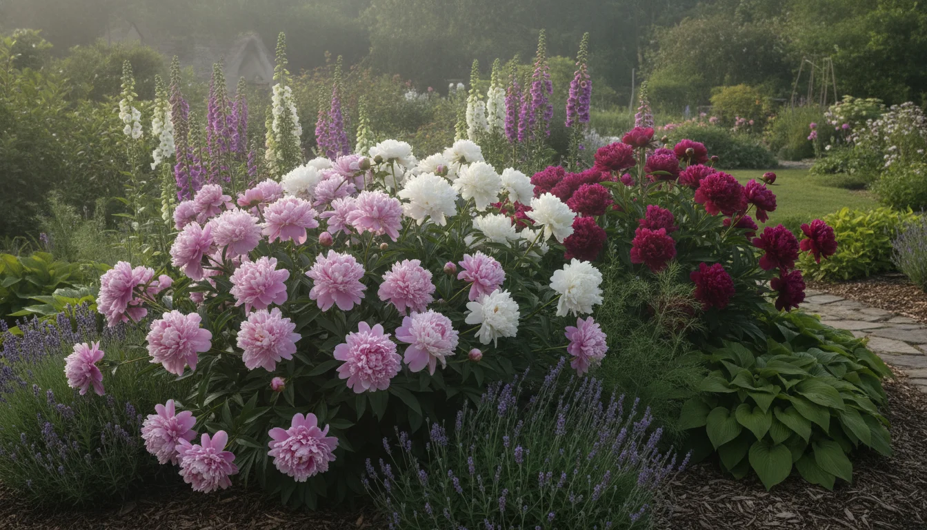 Voici comment vos pivoines exploseront de fleurs grâce à de bons voisins