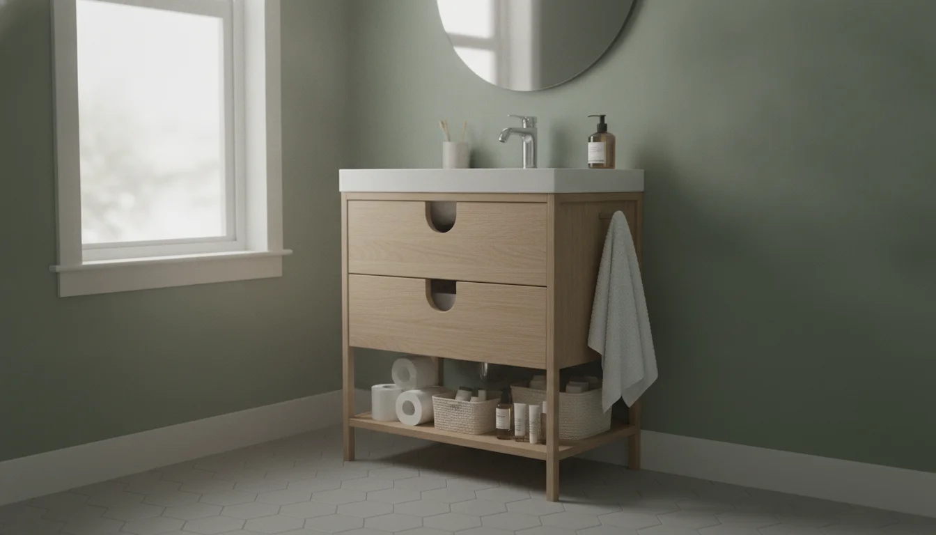 Lidl lance un meuble sous-vasque malin pour optimiser les petites salles de bains