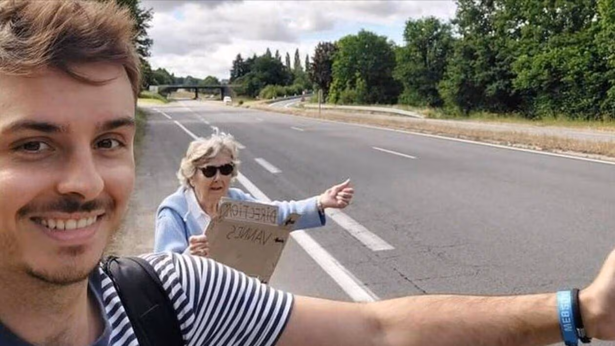 Jules Riss et Thérèse : leur voyage en auto-stop à 93 ans devient une aventure qui inspire toute la France