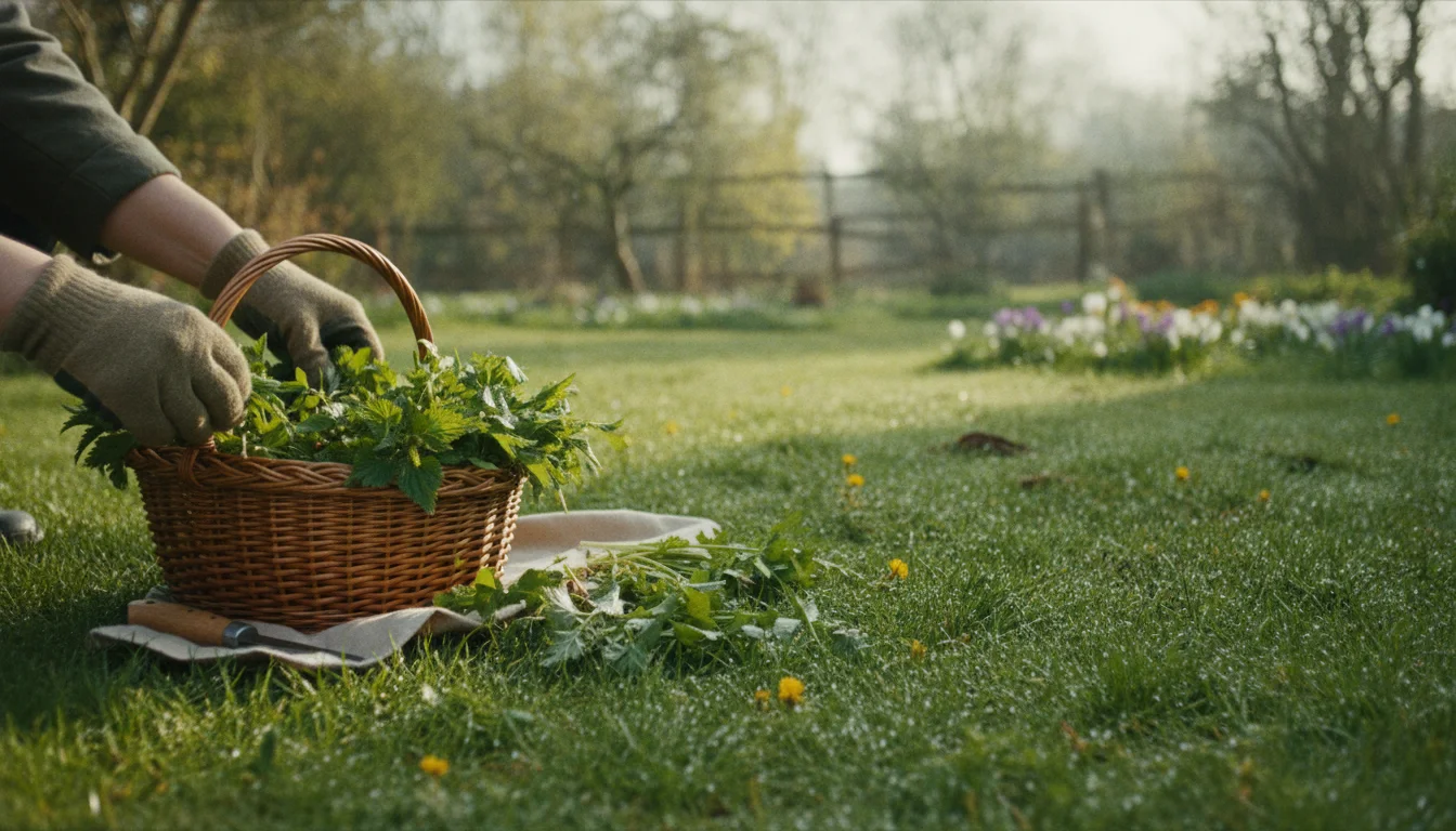 Quelles plantes sauvages comestibles cueillir au jardin en mars