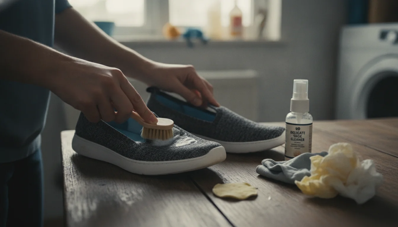 Comment nettoyer vos chaussures à semelle fixe sans dommage