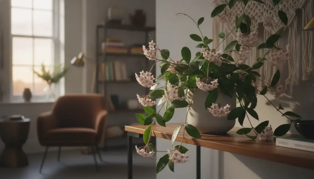 Hoya en intérieur : des astuces simples pour une plante remplie de fleurs