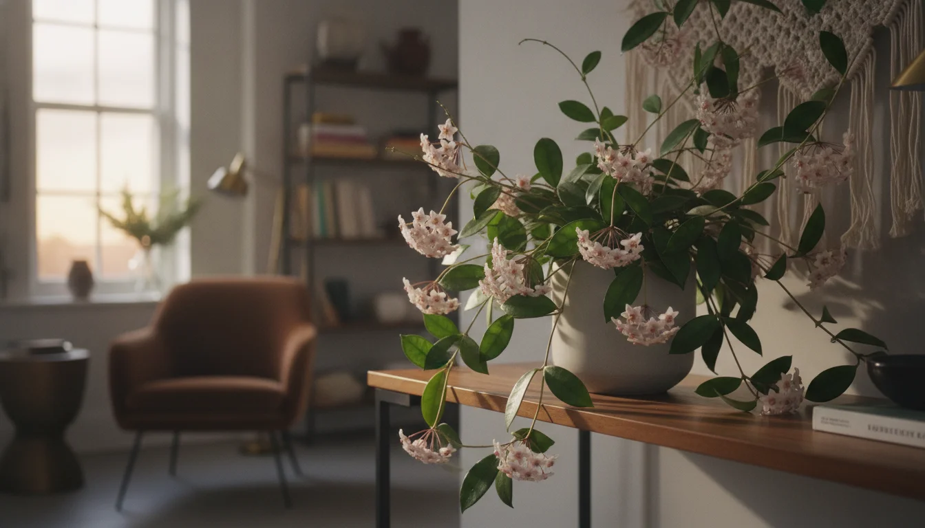Hoya en intérieur : des astuces simples pour une plante remplie de fleurs