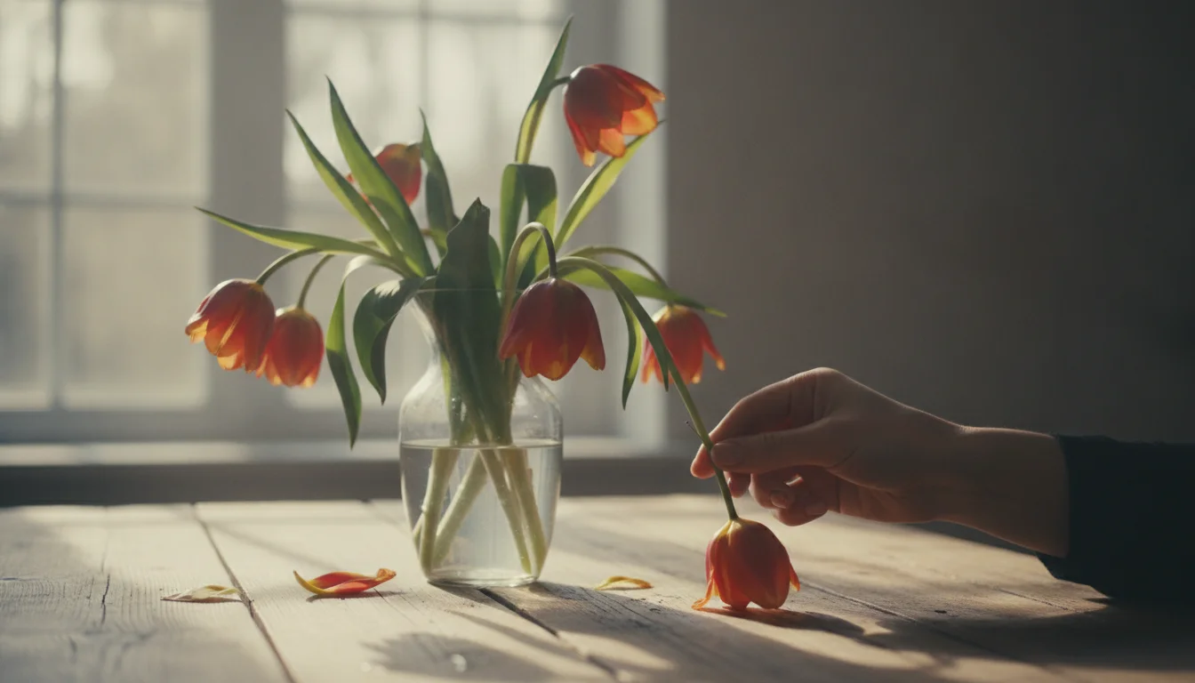 Vos tulipes s&rsquo;affaissent en vase ? Cette piqûre les redresse