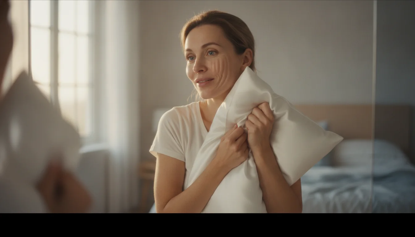 Ces plis d&rsquo;oreiller en disent plus sur votre peau que vous ne le croyez
