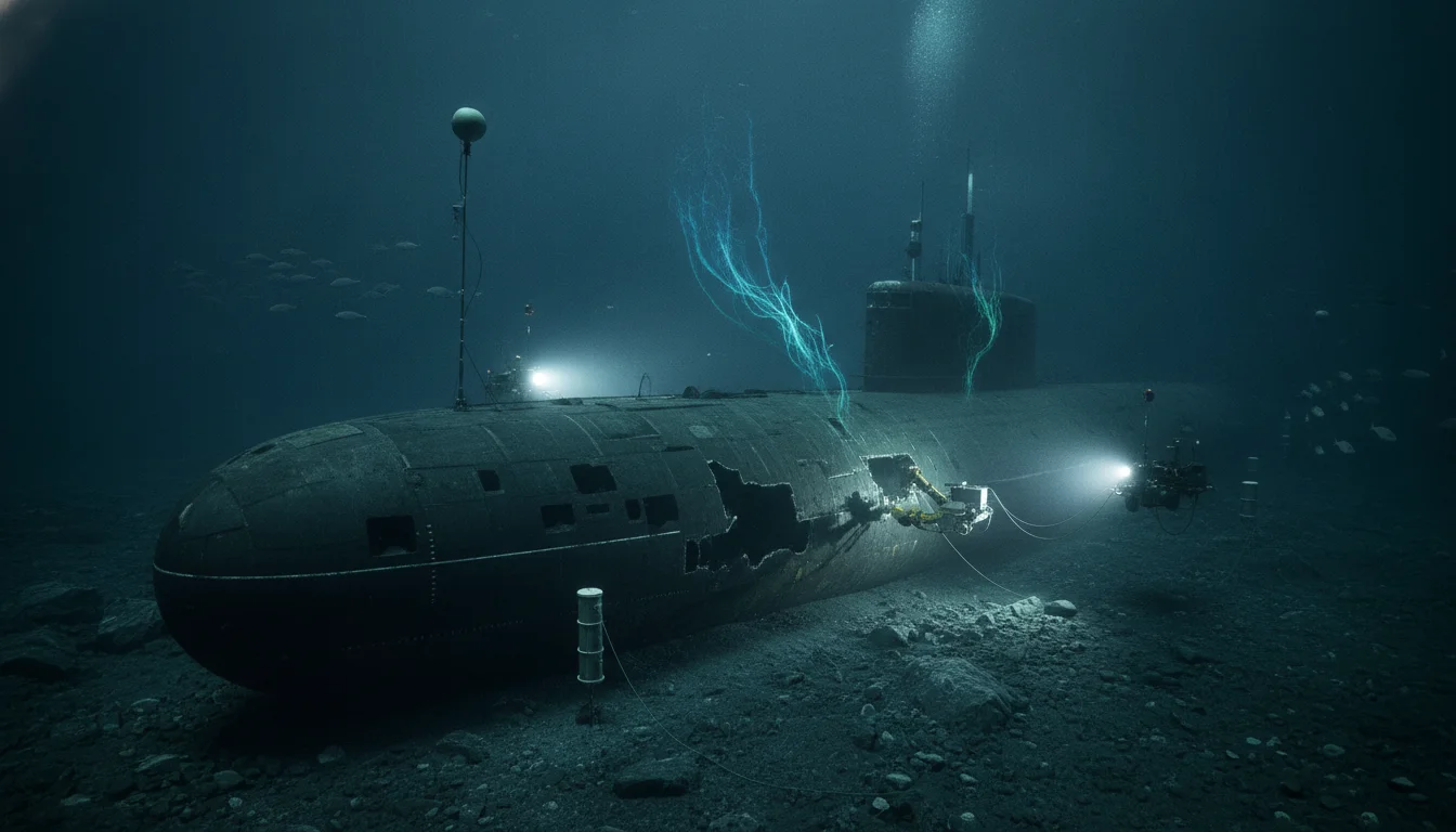 Ce sous-marin soviétique coulé libère des radiations en mer de Norvège depuis des décennies
