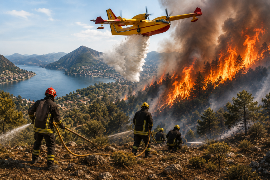 Canadair CL-415 : pourquoi les incendies de l'été 2026 relancent le débat sur les priorités de la France