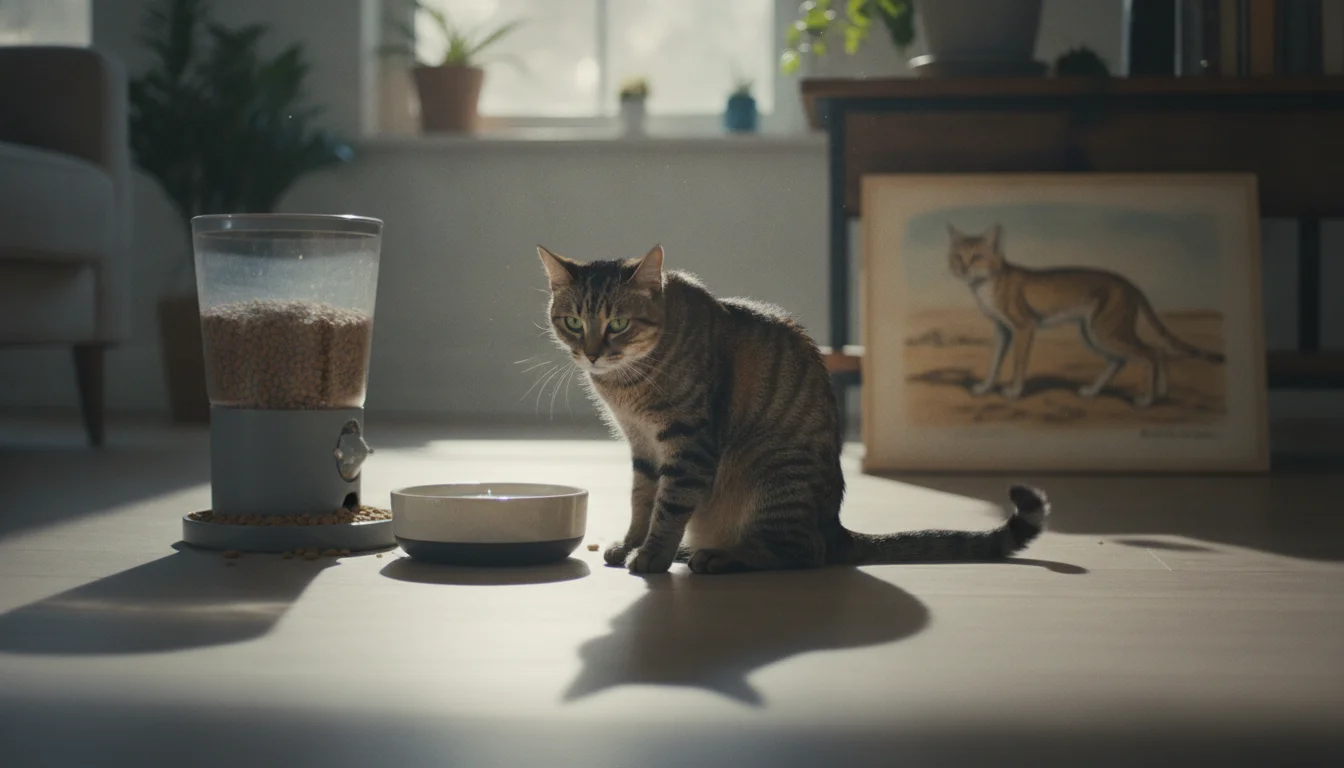 Votre chat boude sa gamelle d&rsquo;eau avec un dégoût évident ? Voici la raison cachée