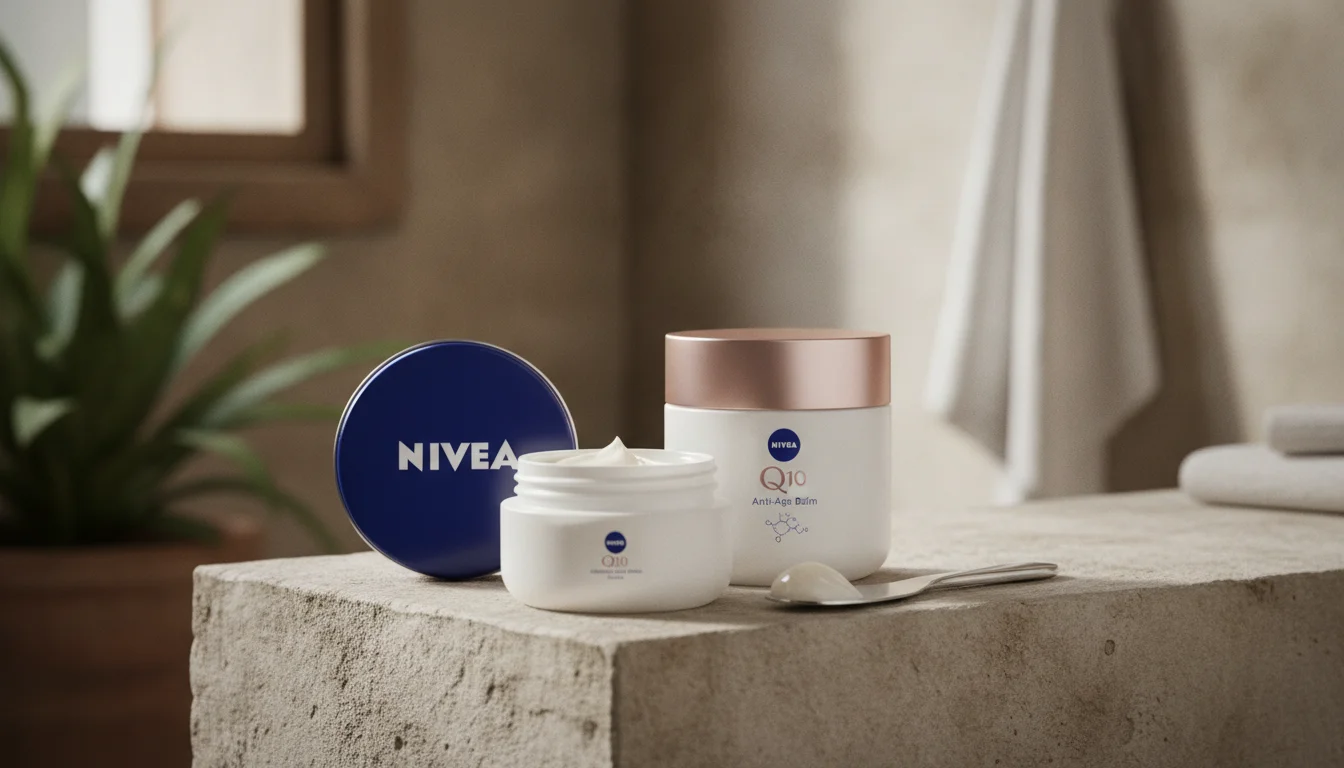 Nivea étonne avec un nouveau baume Q10 qui défie sa célèbre boîte bleue
