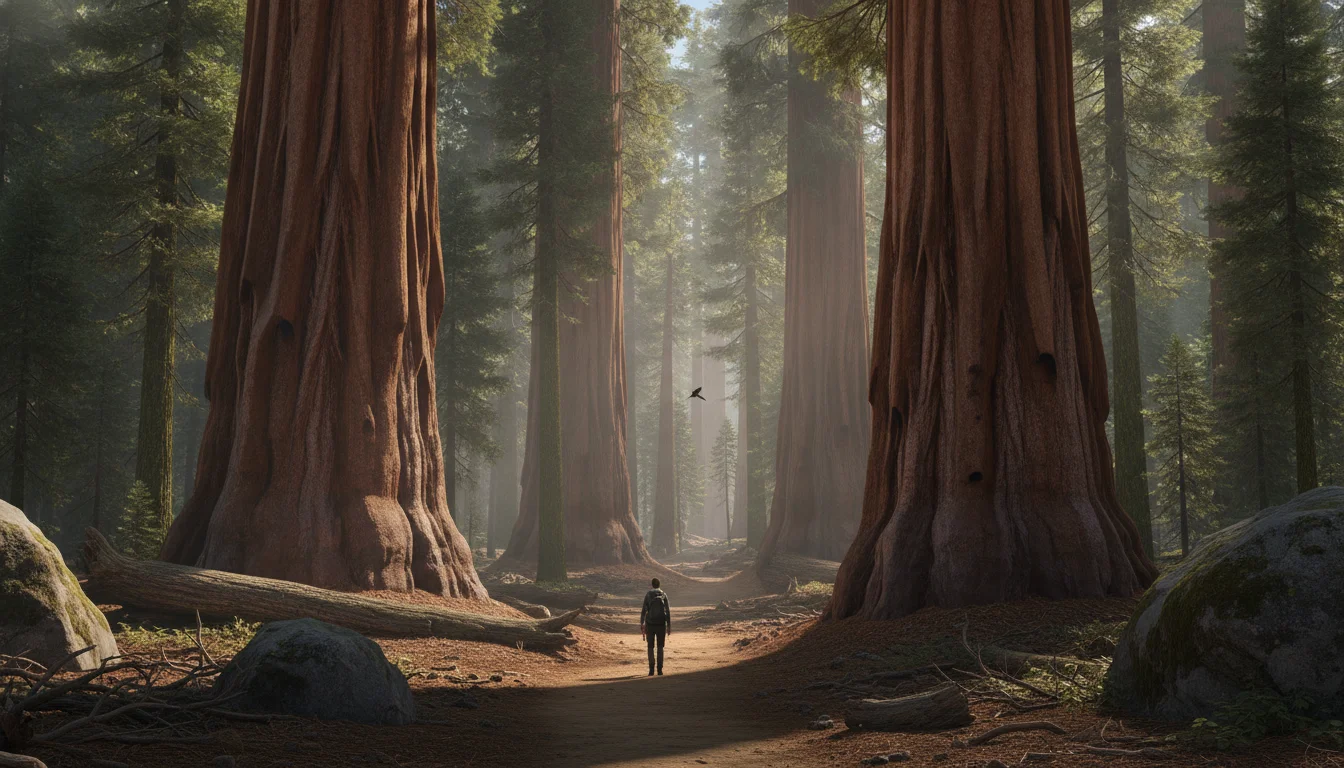 Plus paisible que Sequoia : cette forêt d’arbres géants reste bien secrète