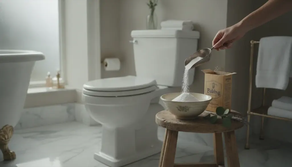 L&rsquo;astuce de nos aïeules : versez cette poudre classique aux toilettes pour un parfum d&rsquo;hôtel luxueux