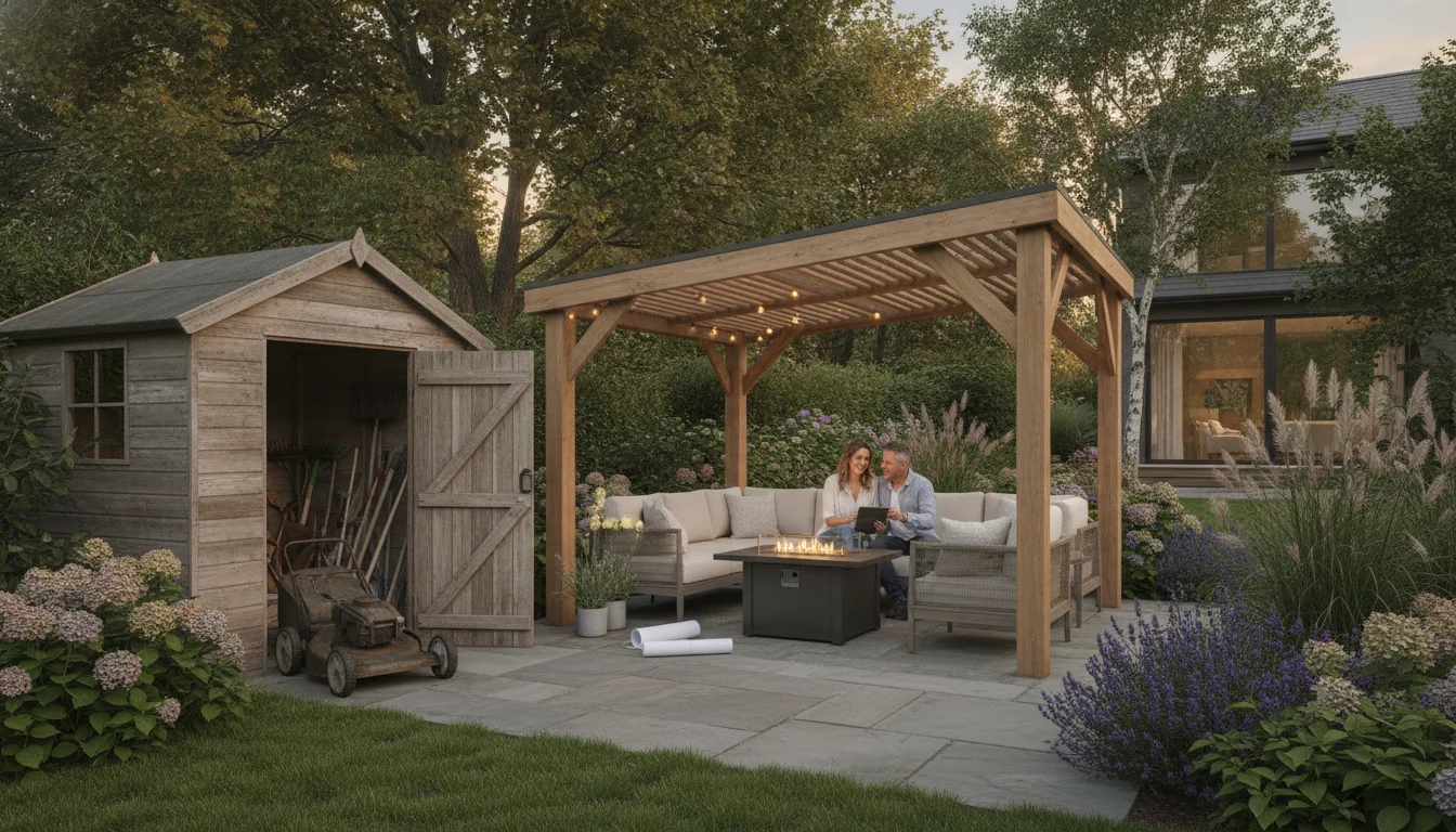 Éviter légalement la taxe sur l&rsquo;abri de jardin par un simple choix